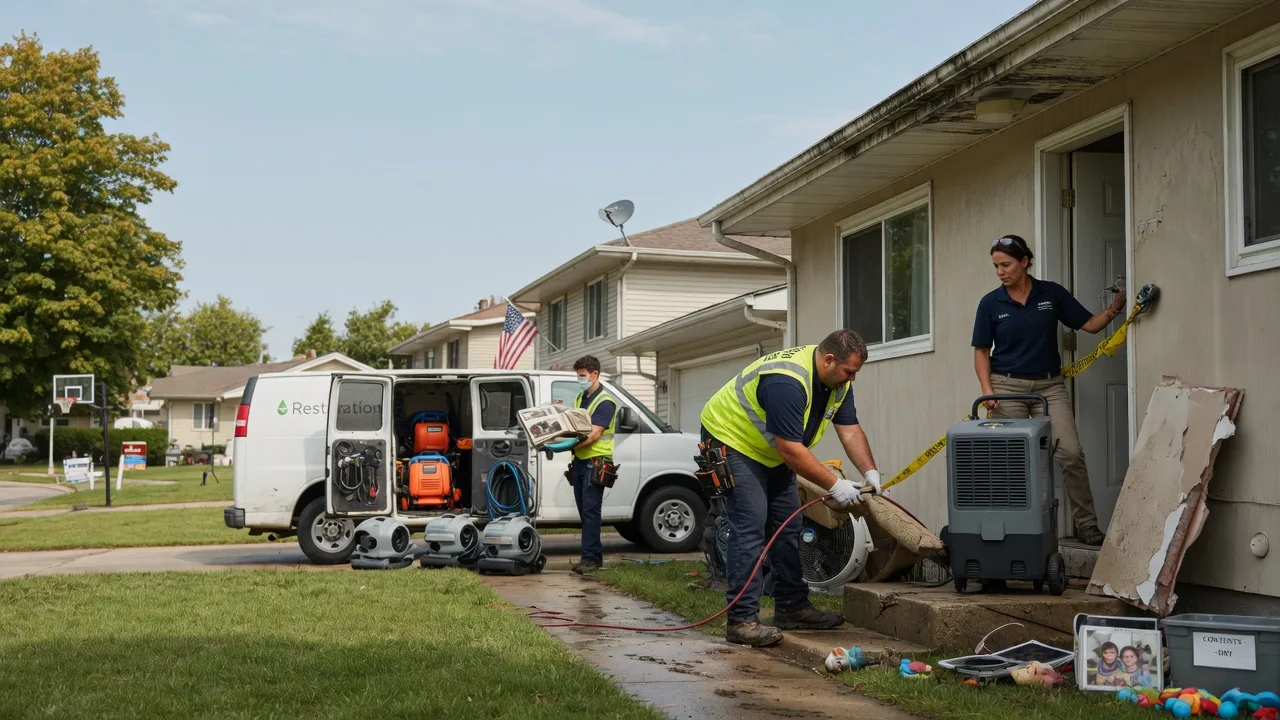 Water Damage Restoration in Foster, RI near me